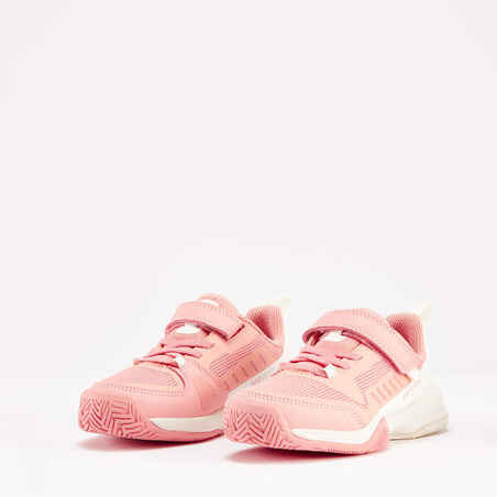 Kids' Rip-Tab Tennis Shoes TS500 Fast KD - Pinkfire