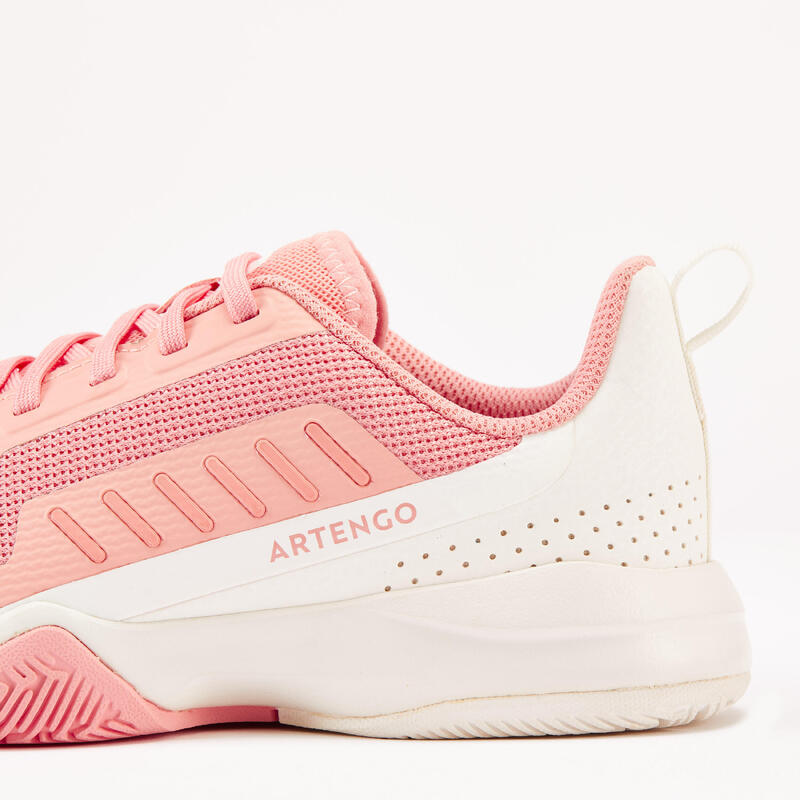 Încălțăminte cu șiret Tenis TS500 Fast Pinkfire Roz Copii