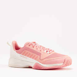 Kids' Lace-Up Tennis Shoes TS500 Fast JR - Pinkfire