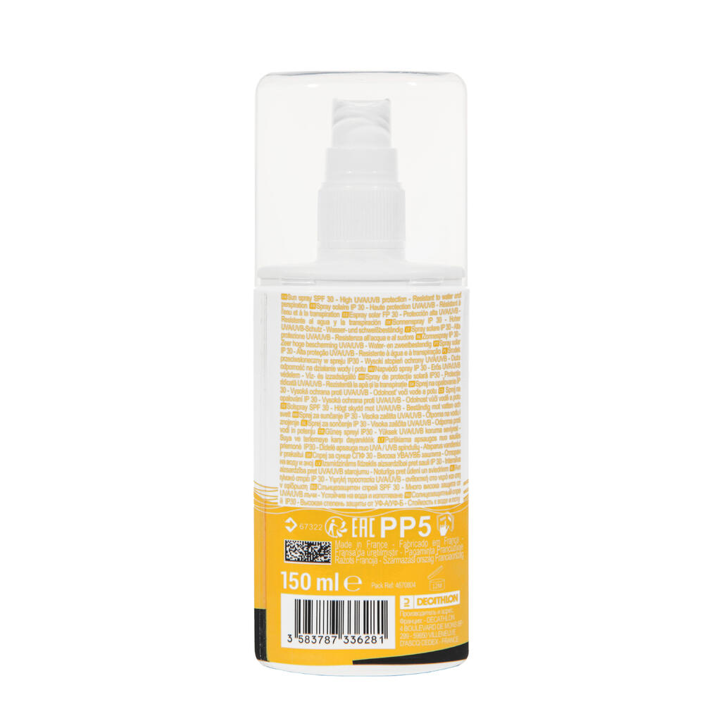 Izsmidzināms saules aizsarglīdzeklis ar SPF 30 “Active”, 150 ml 