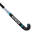 Stick de hockey ado fibre de verre mid bow FH500 gris turquoise