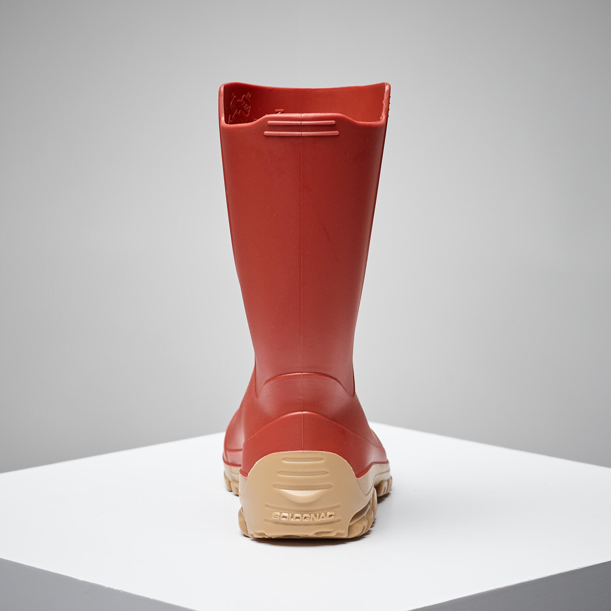 Gummistiefel Inverness 100 Kinder rot 3/9