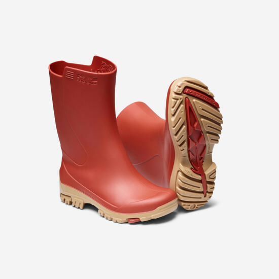 Bottes de pluie enfant 100 brique