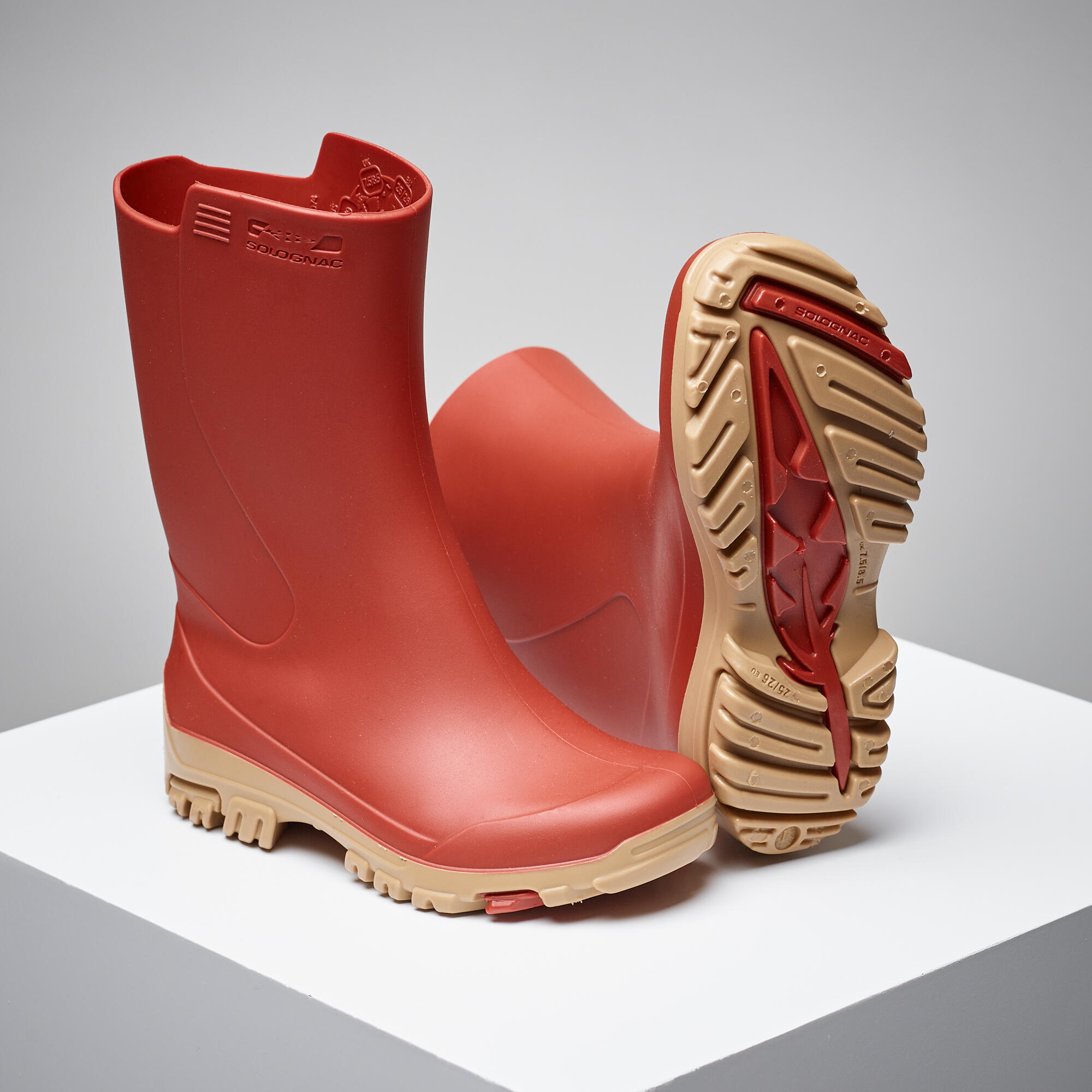 Amazon Schoenen Laarzen Regenlaarzen 100% natuurlijk rubber regenlaarzen kleur: Unisex waterdichte rubberlaarzen voor kinderen maat: 35 1147 