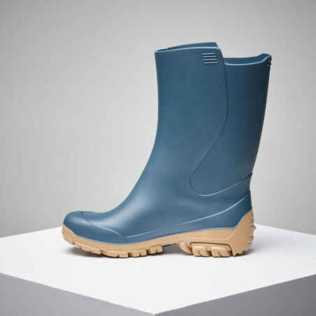 Botas Lluvia Solognac 100 Niños Azul