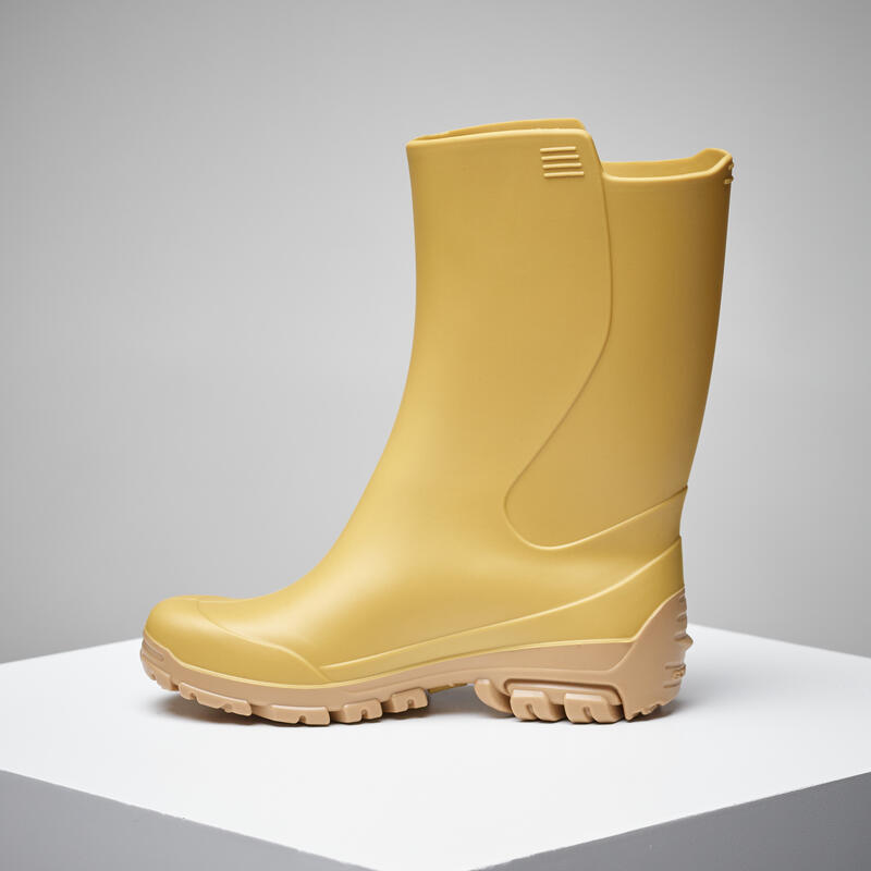 BOTTES DE PLUIE ENFANT 100 JAUNE