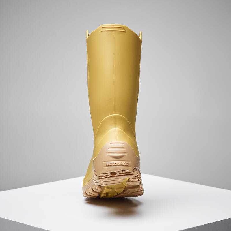 BOTTES DE PLUIE ENFANT 100 JAUNE