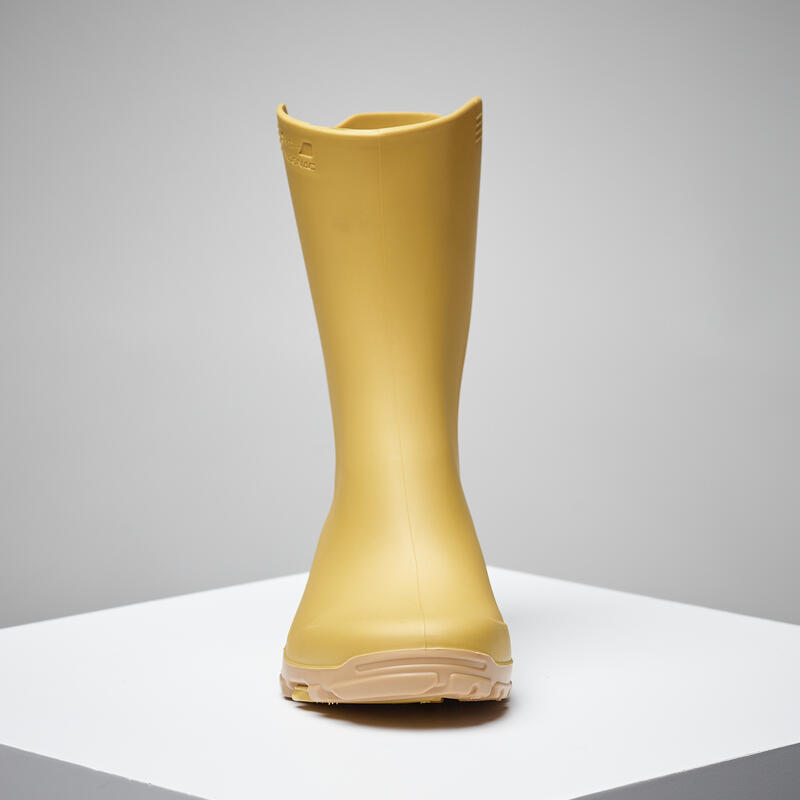 BOTTES DE PLUIE ENFANT 100 JAUNE