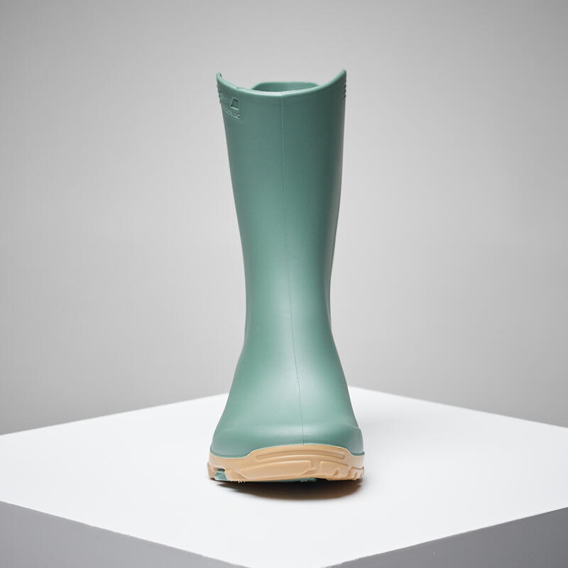 Bottes de pluie enfant 100 vert