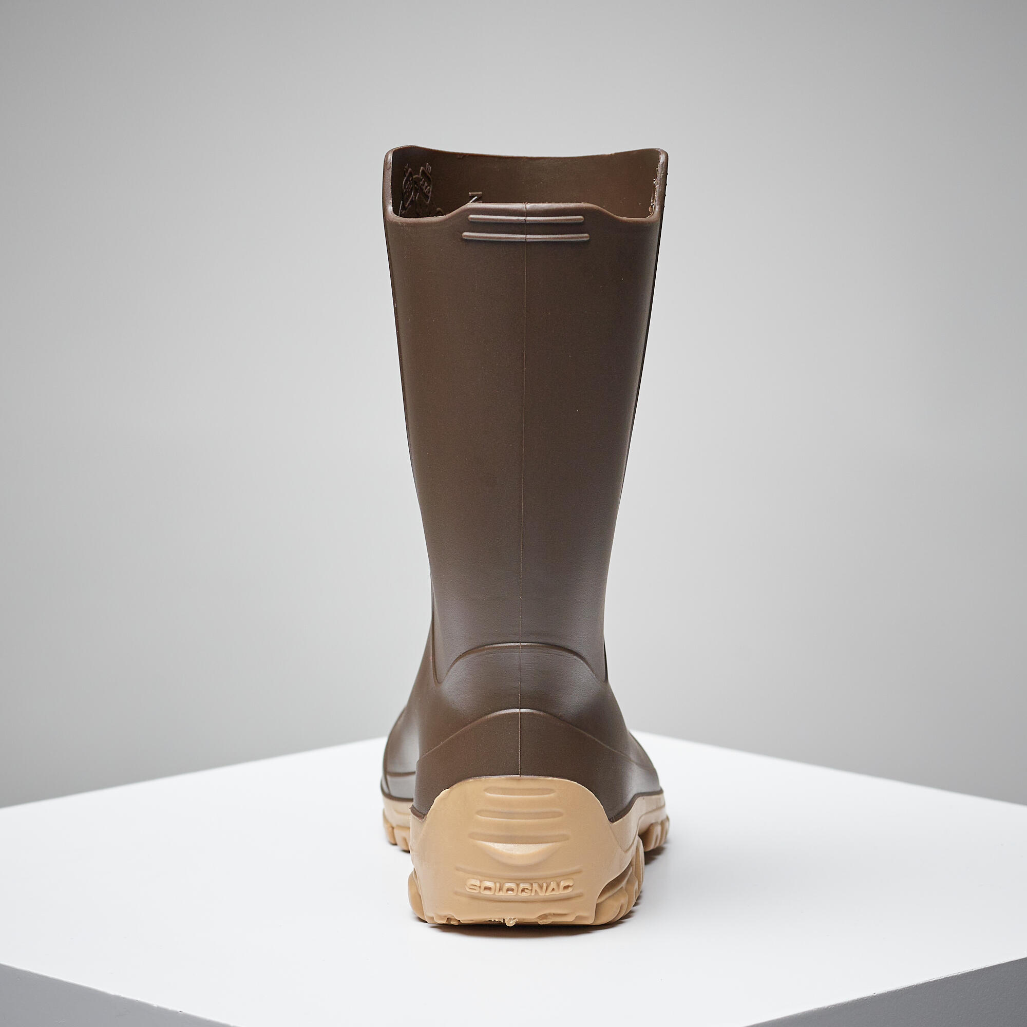 I100 Kids Short Wellies - BROWN 3/10