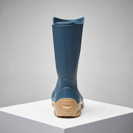 Moteriški lengvi PVC guminiai batai „Inverness 100“, mėlyni