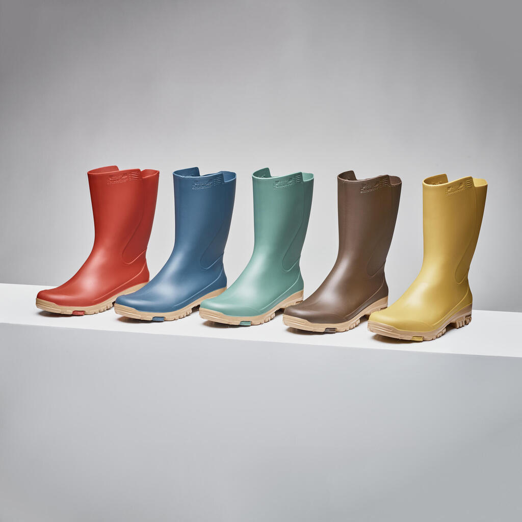 I100 Women's Short Wellies - YELLOW