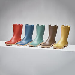 Botas de Agua Caza Solognac Inverness 100 Mujer Impermeable