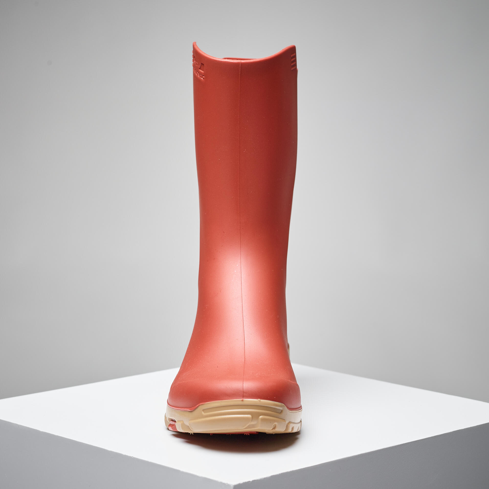 Women's Hunting Rain Boots - 100  Lightweight PVC - SOLOGNAC