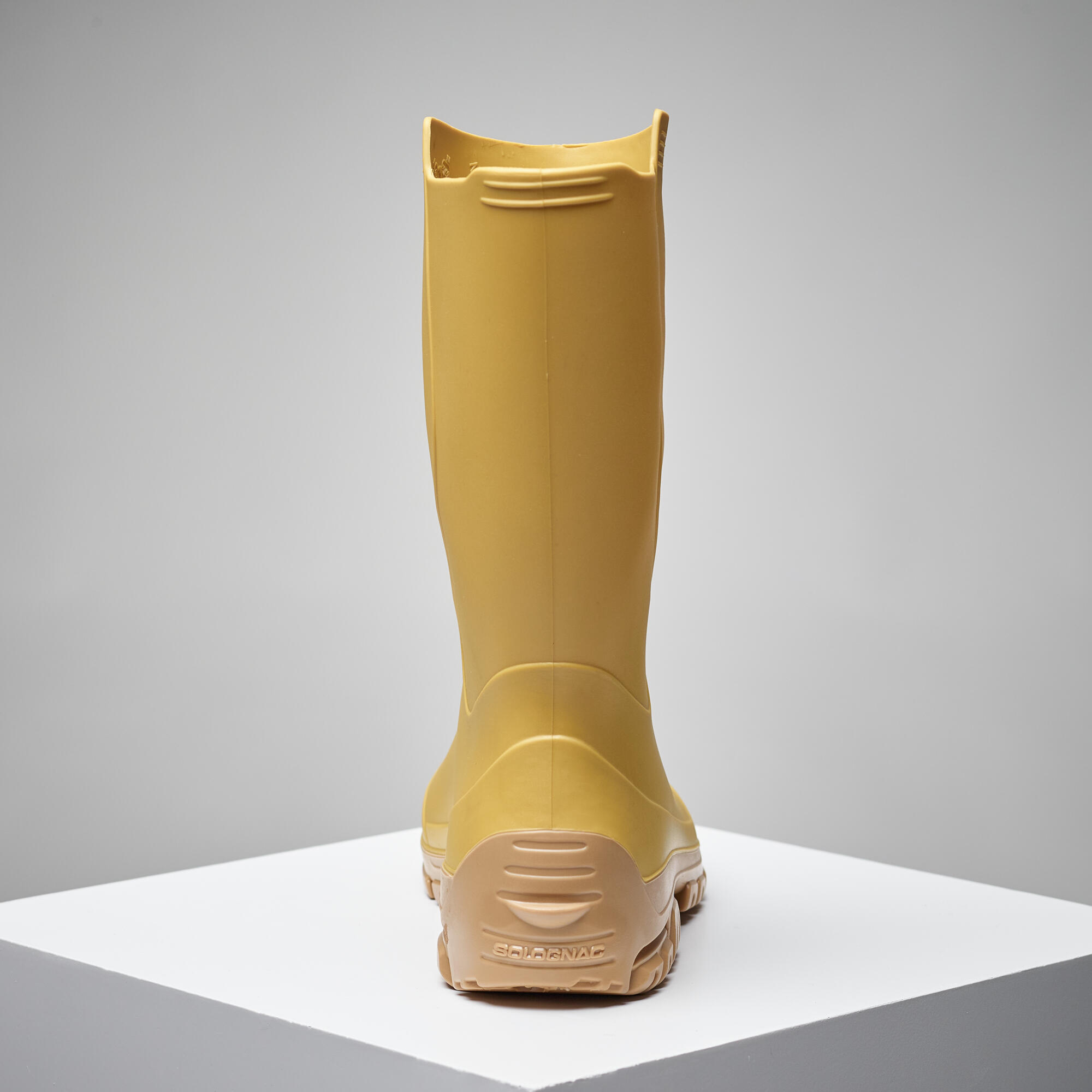 Bottes de pluie de chasse femmes - PVC légers 100 - SOLOGNAC