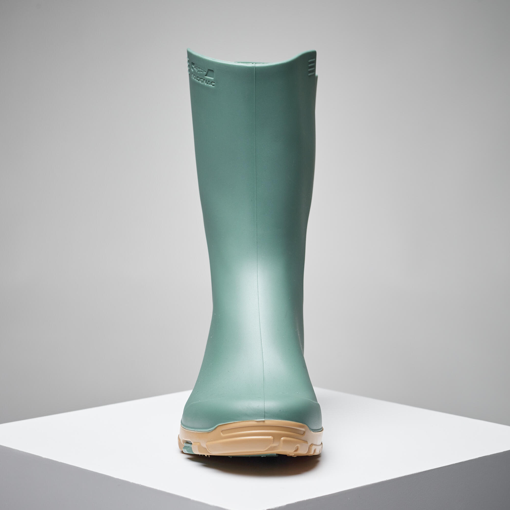 I100 Women's Short Wellies - GREEN 5/6