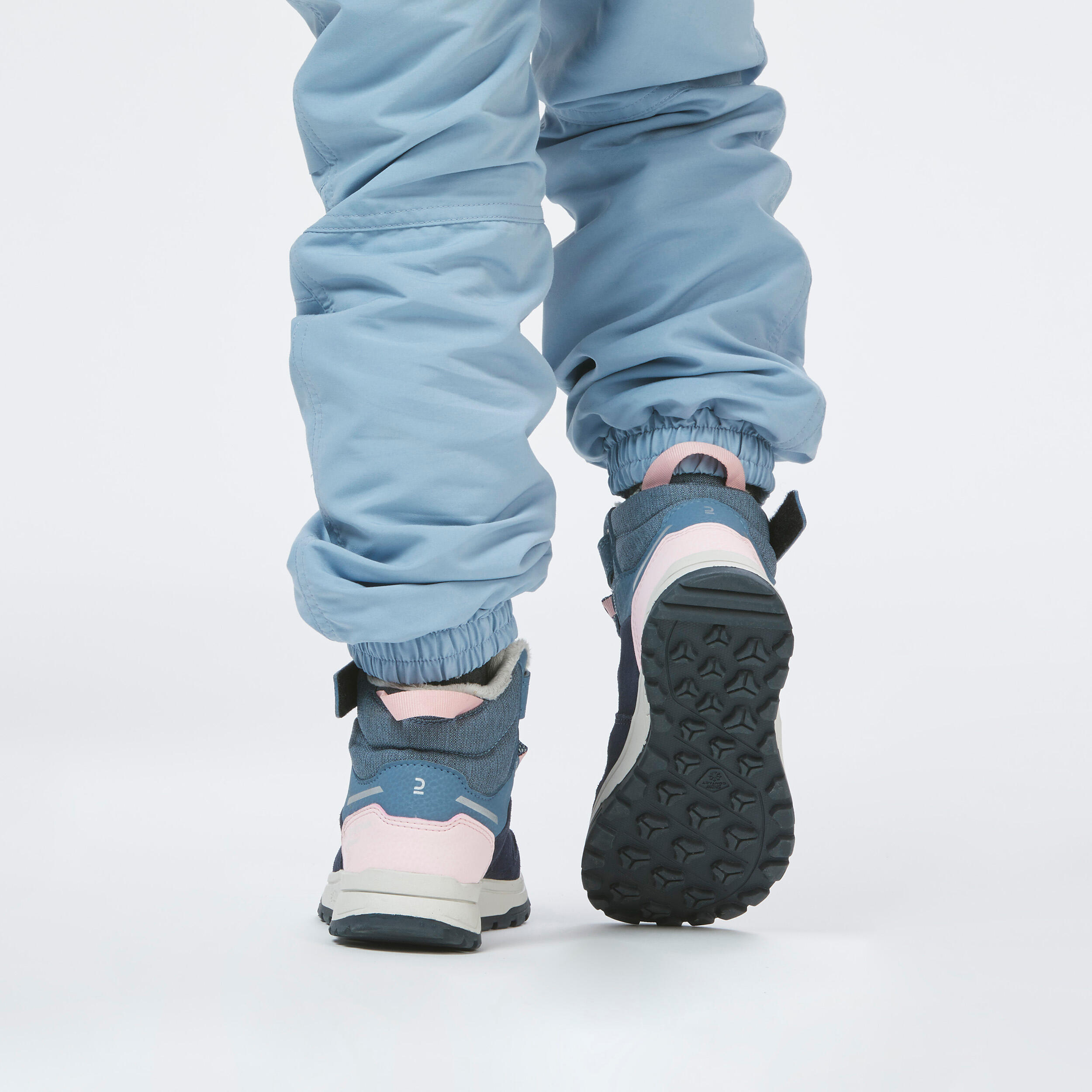 Kids’ Winter Boots - SH 500 Blue - QUECHUA