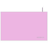 Microfibre Towel for Swimming Lila Size L 80 x 130 cm