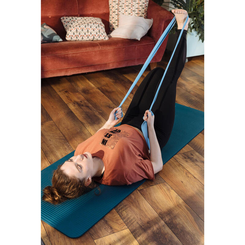 Pilatesmat 10 mm Comfort S blauw