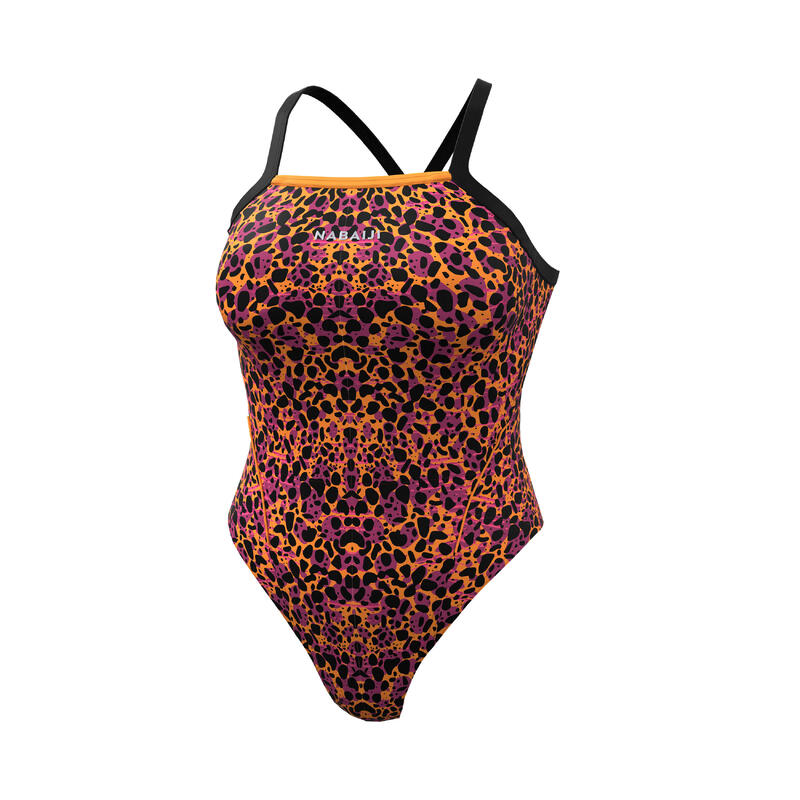 Bañador Mujer natación naranja Lexa 900