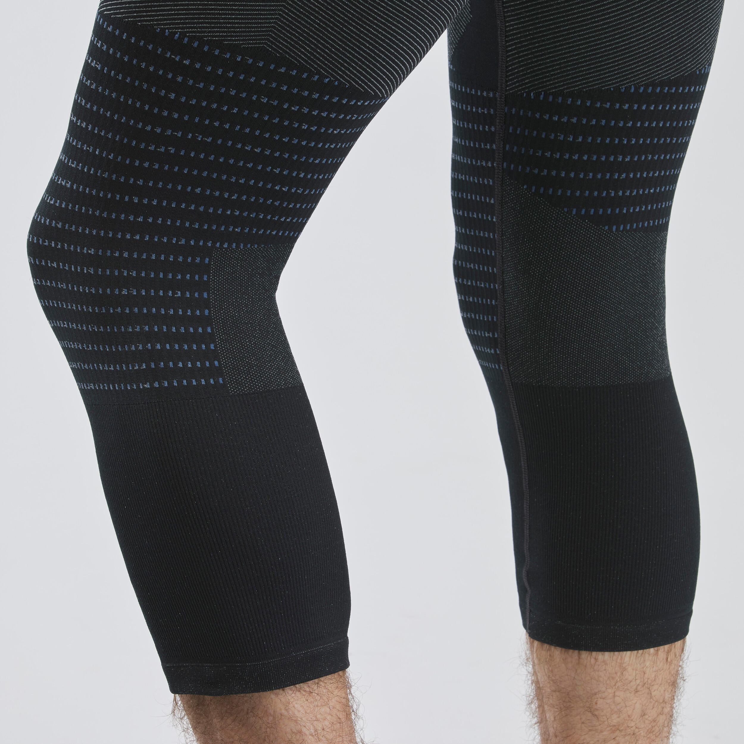 Men’s Breathable Base Layer Pants - BL 980 Blue - WEDZE