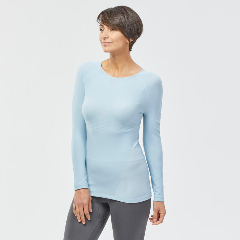 Maglia termica sci donna BL980 X-BREATH azzurra