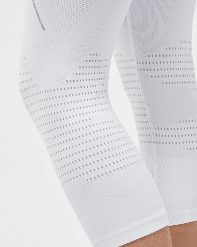 Pantaloni termici sci donna 980 bianchi