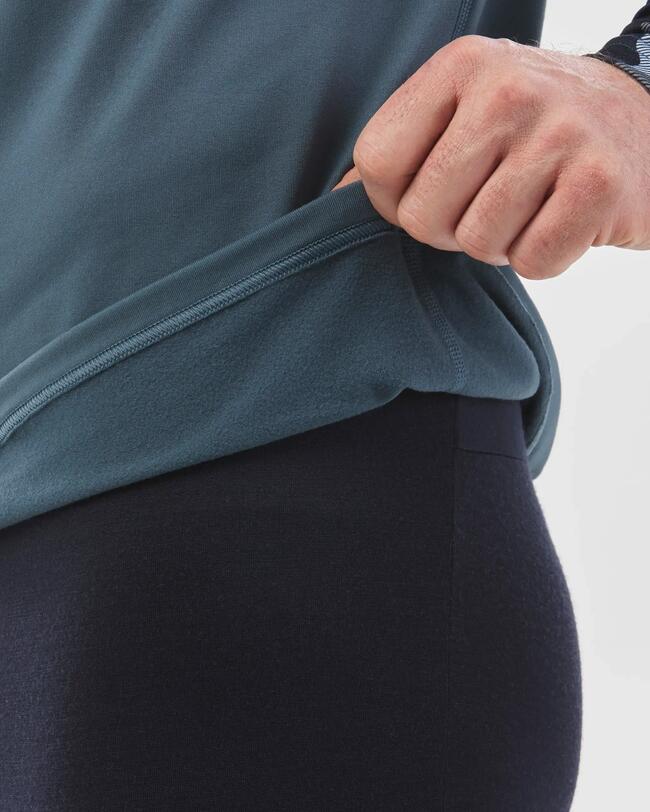 Pantaloni termici sci uomo 500 neri