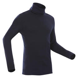 X-Large, Bule Mens Thermal Long Vest Full Sleeve Top Extreme Warm Winter Heat Ski Wear Size S-XXL 