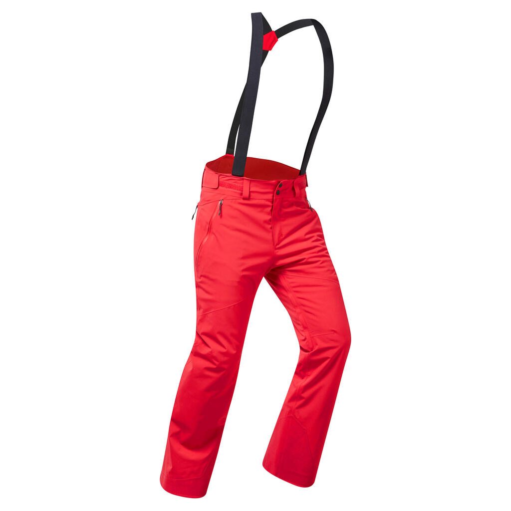 Vīriešu siltas slēpošanas bikses “580”, sarkanas