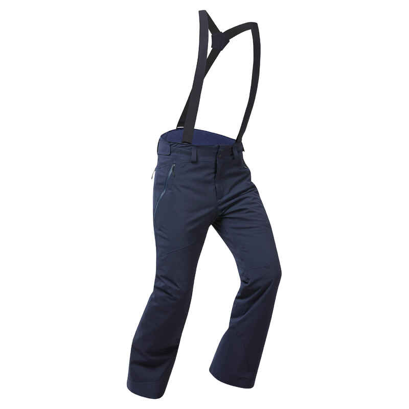 Pantalón de esquí y nieve impermeable con tirantes Hombre Wedze Ski Piste 580