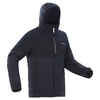 Men's Mid-Length Warm Ski Jacket - 100 Navy Blue