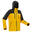 Pánská lyžařská bunda 500 černo-žlutá 