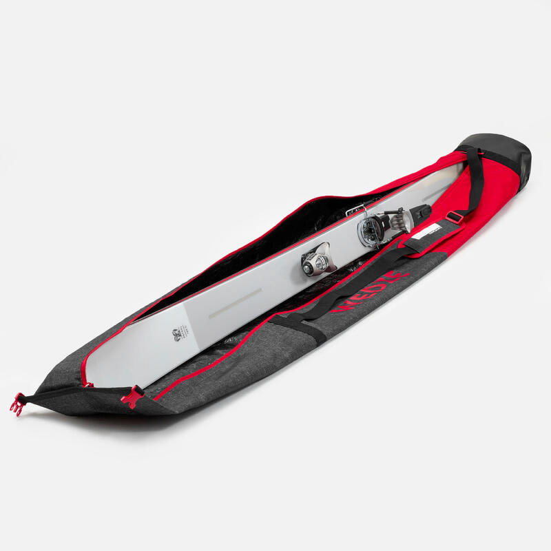 SACO DE SKIS - 500 - VERMELHO CINZA