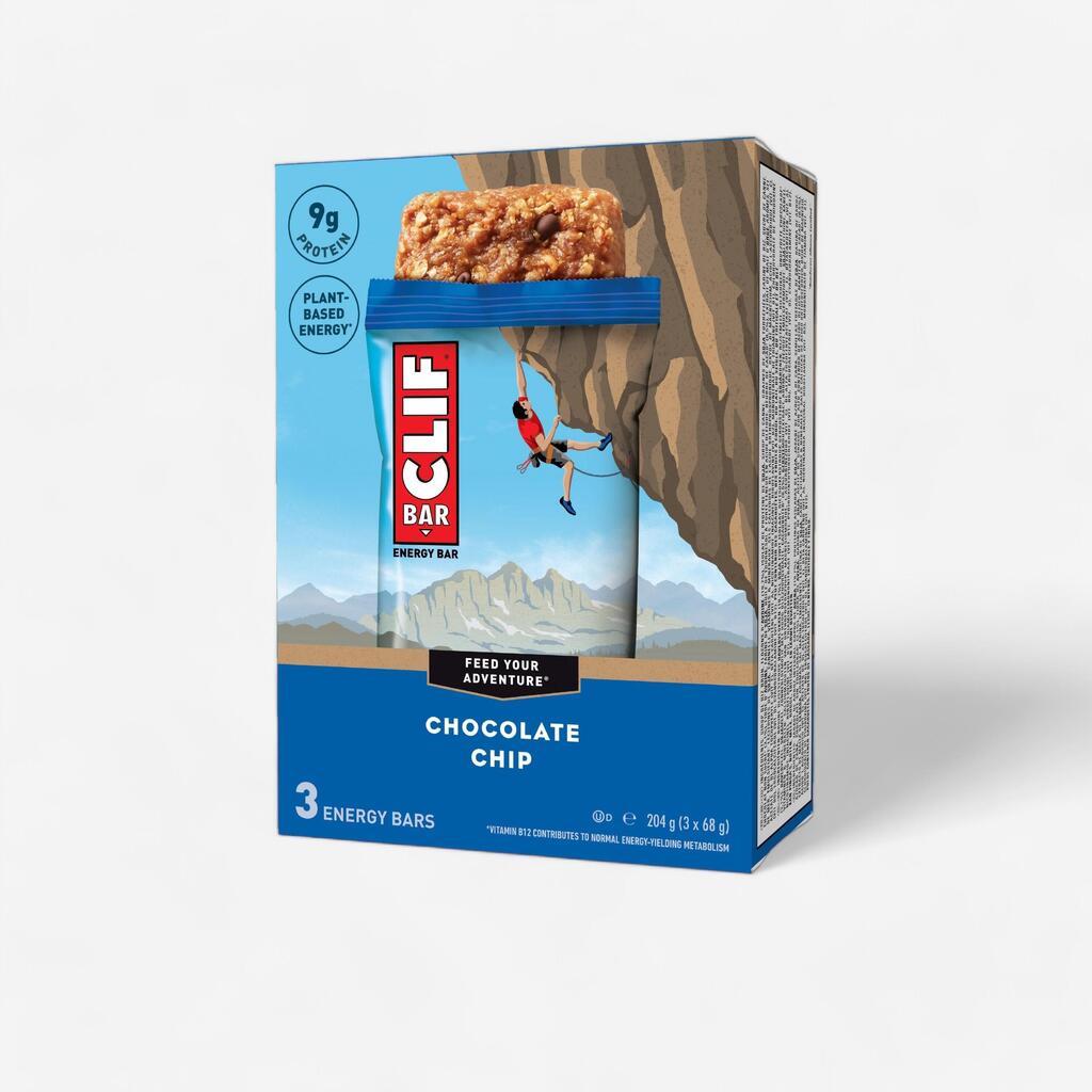 Μπάρα ενέργειας CLIF BAR με κομμάτια σοκολάτας (68 g) x3