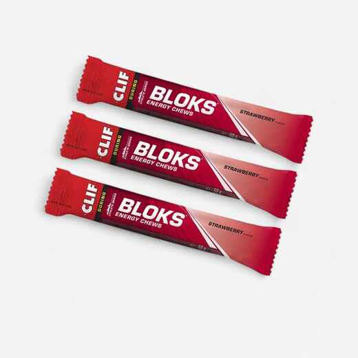 
      Energiniai batonėliai „Bloks“, 60 g x 3 vienetus, braškių
  