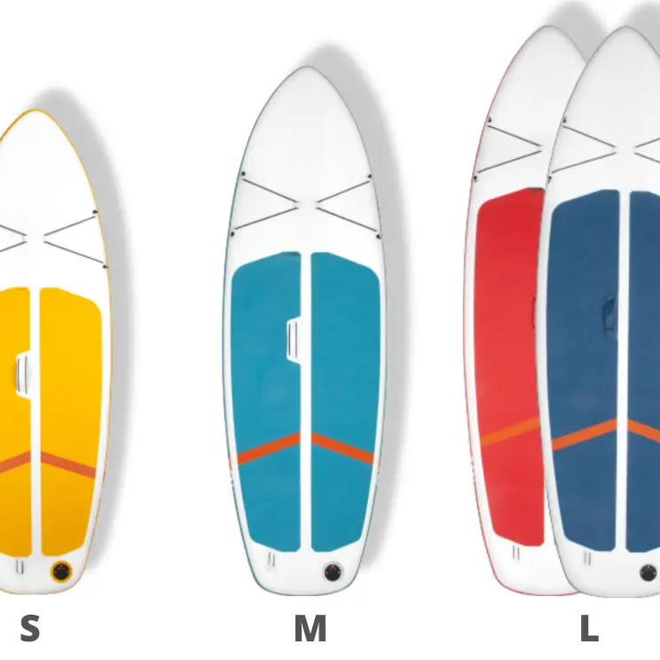 STAND-UP PADDLE GONFLABLE DEBUTANT COMPACT S/M/L: notice, réparation