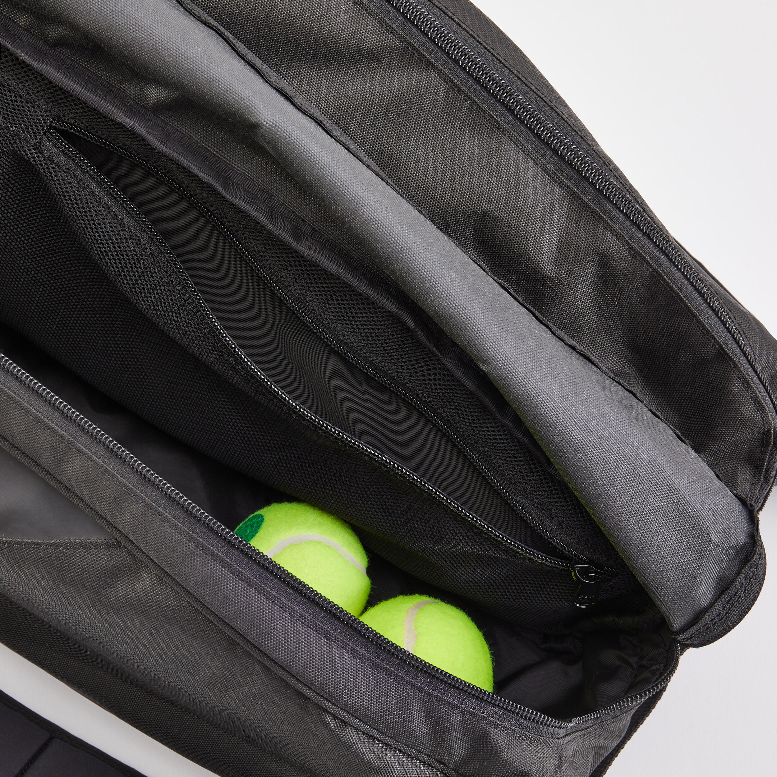Tennis 9-Racket Bag - L Team Black/Blue - ARTENGO