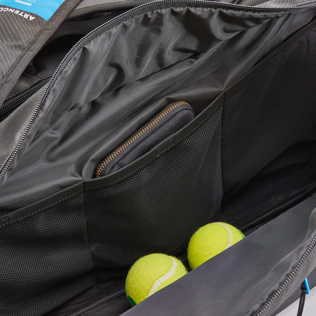 12-Racket Tennis Bag XL Team Tiny - Black/Blue