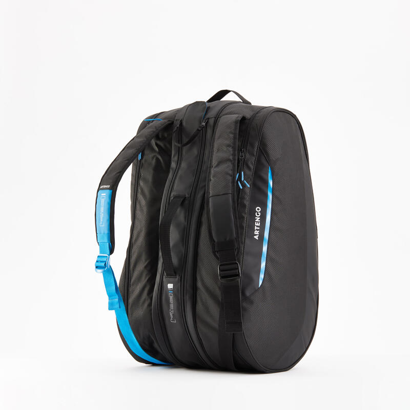 SAC DE TENNIS - ARTENGO XL TEAM TINY 12 RAQUETTES noir bleu