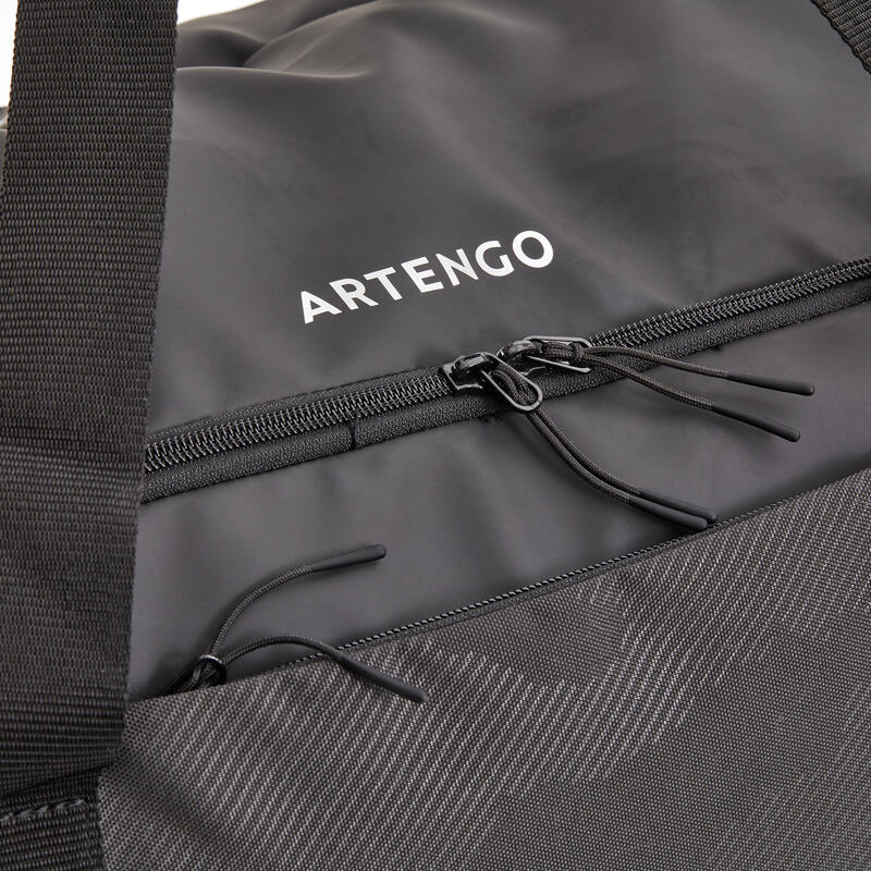 Sac de tennis - ARTENGO L TEAM DUFFLE 9 Raquettes noir gris