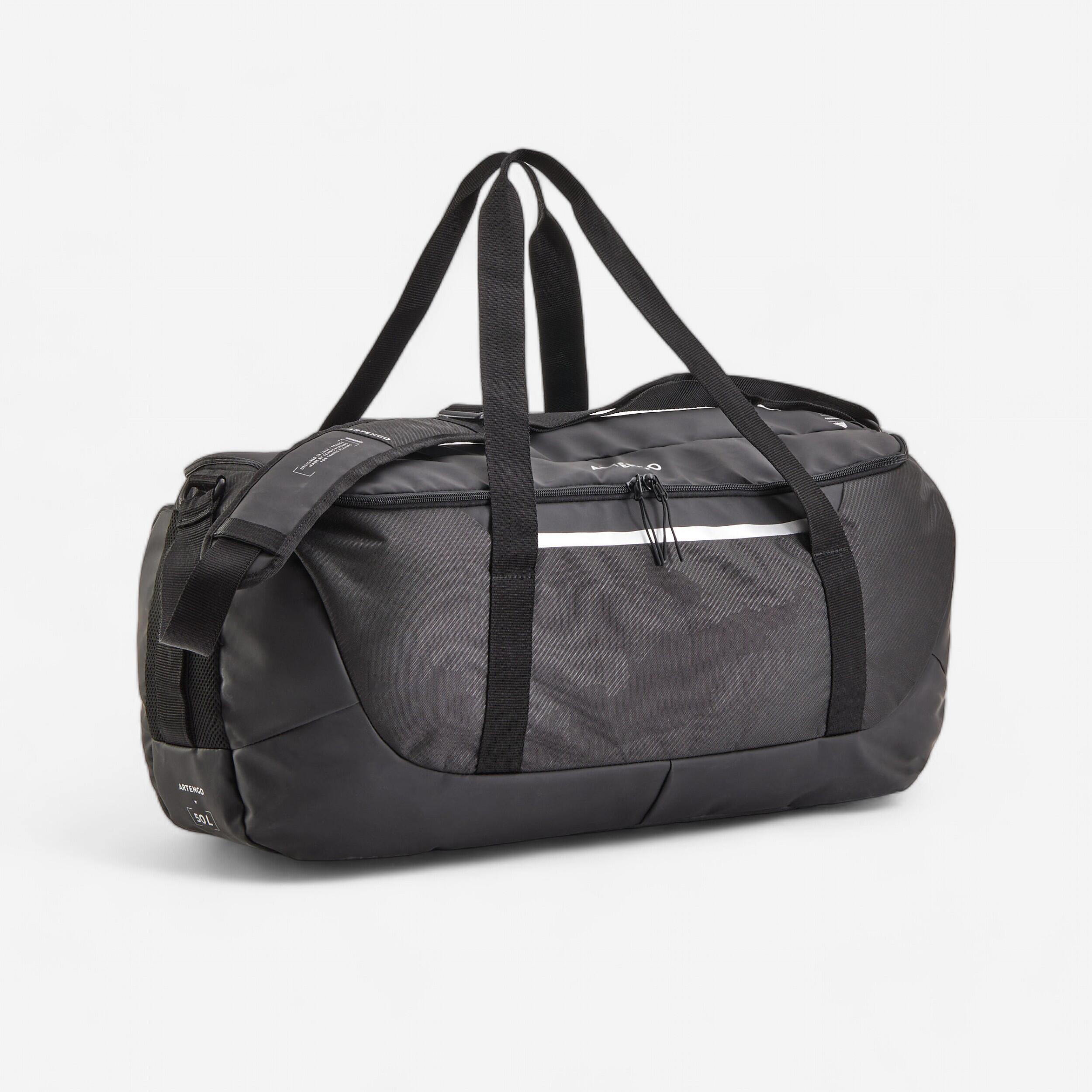 Borsa tennis 9R TEAM DUFFLE nero-grigio ARTENGO | DECATHLON