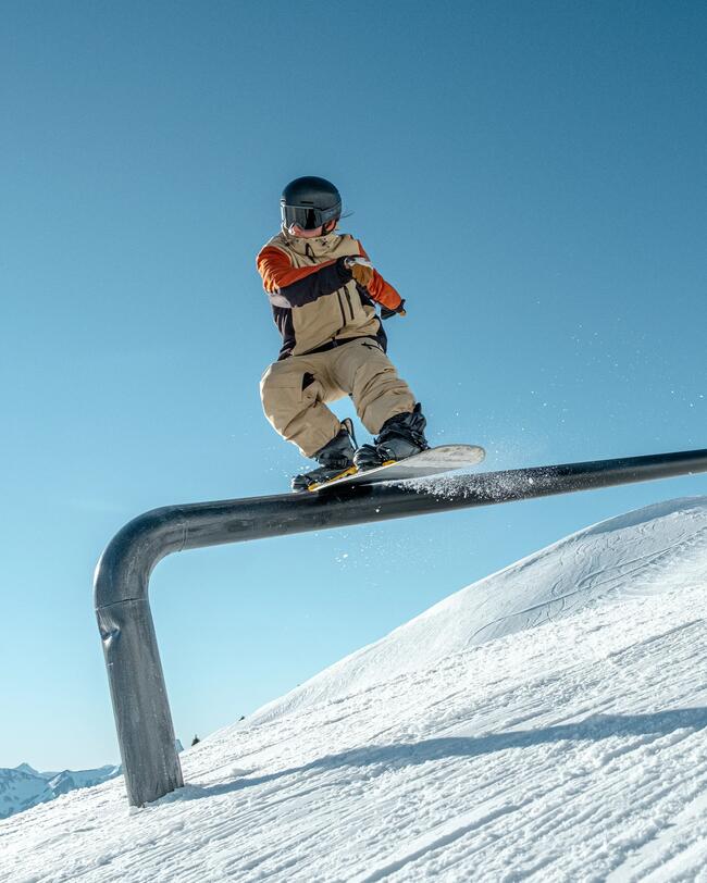 Men's Freestyle & All Mountain Snowboard - Endzone 500 BROKOVICH