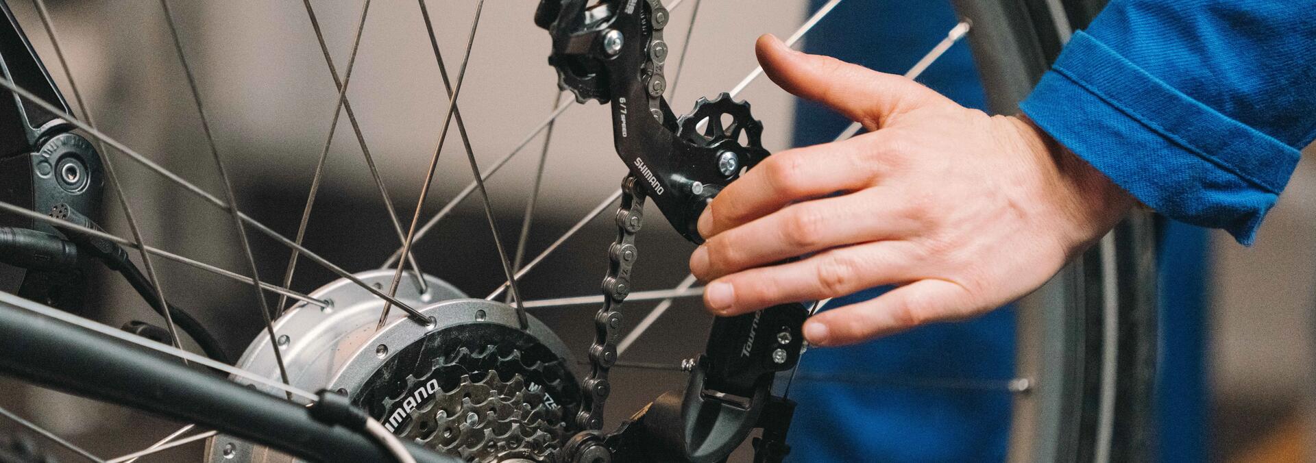 La reparation du derailleur de velo comment faire