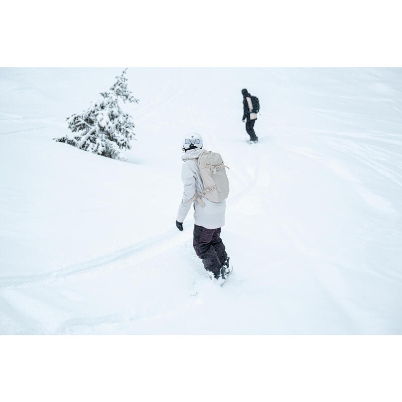 Capacete de Ski e Snowboard Adulto/Criança - H-FS 300 branco manchas