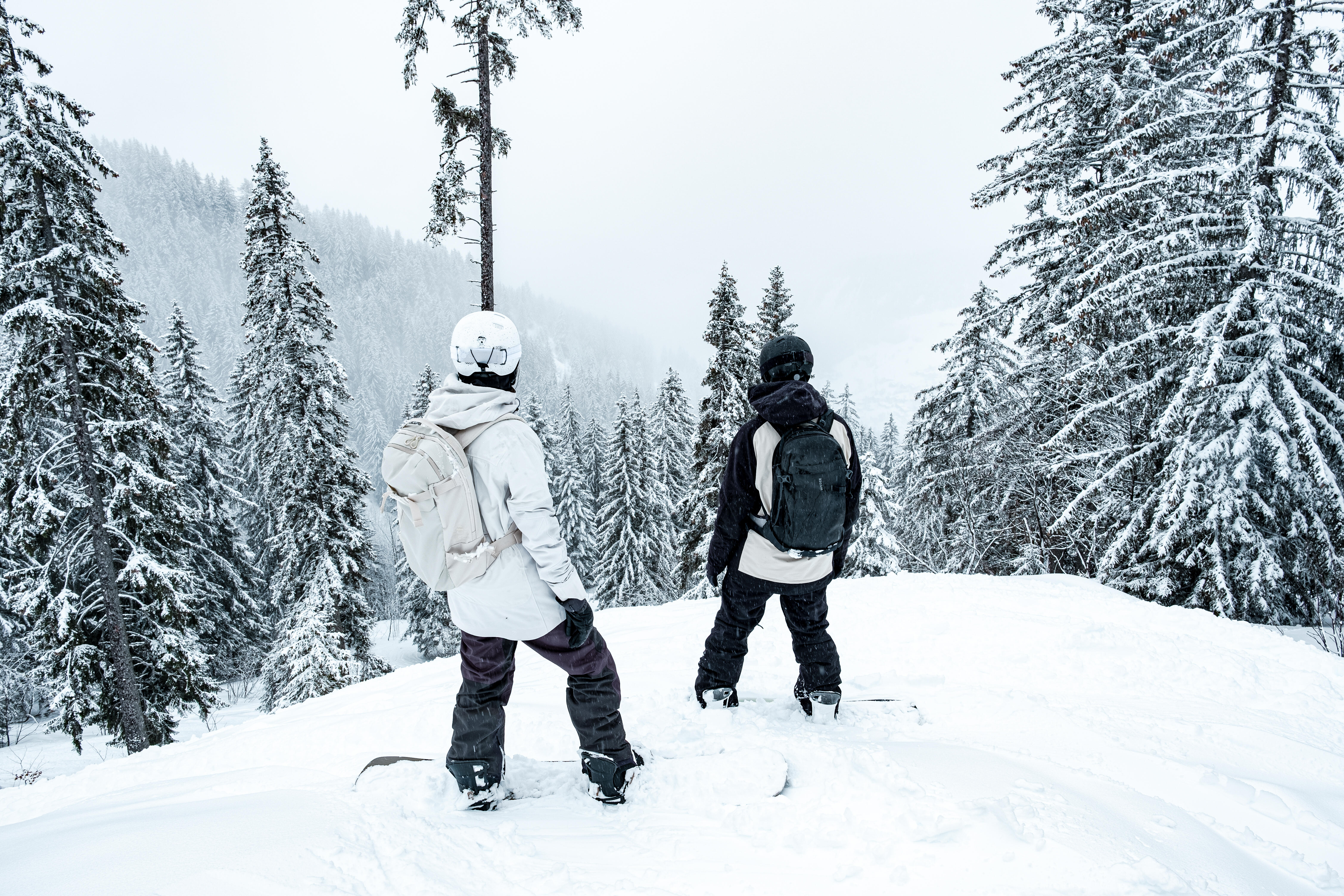 Men's Snowboard Jacket - 900 Beige - DREAMSCAPE