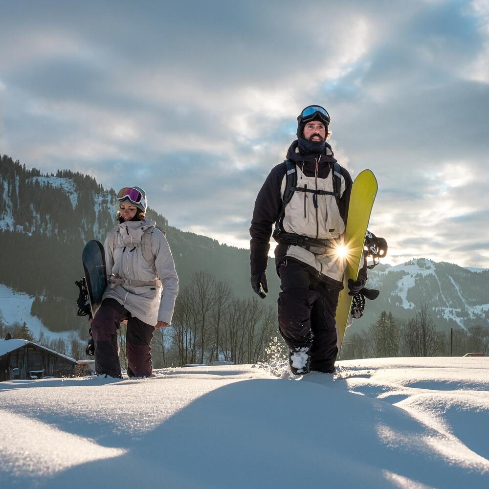 Das Snowboard pflegen und reparieren 