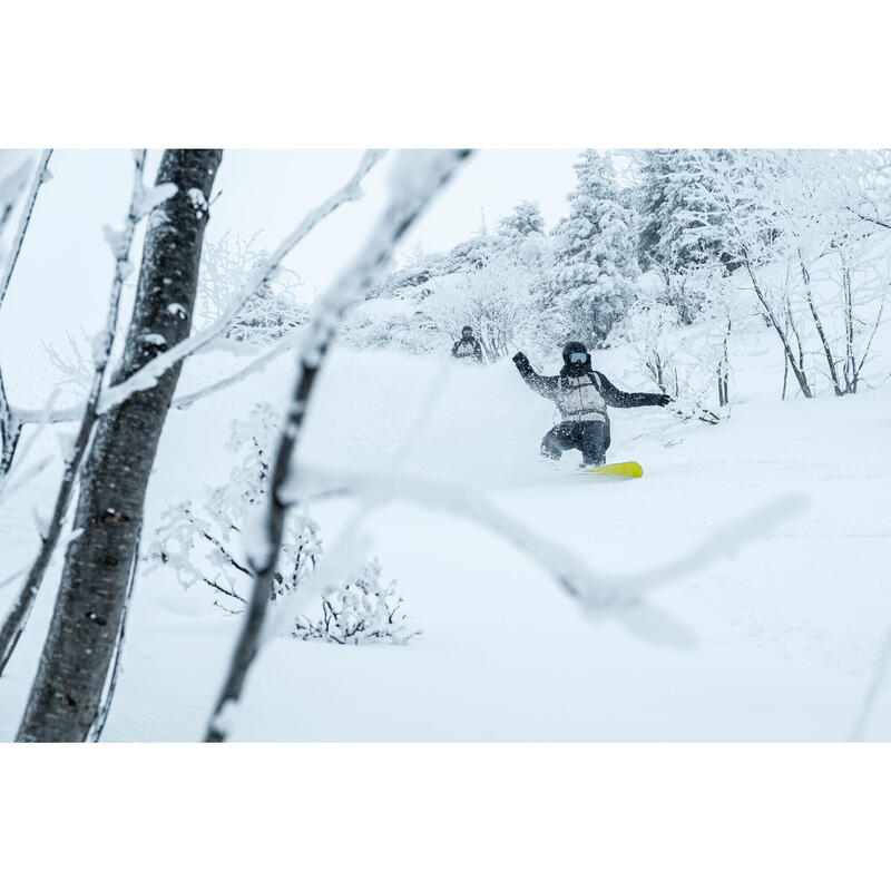 Pánská snowboardová bunda SNB 900 béžová