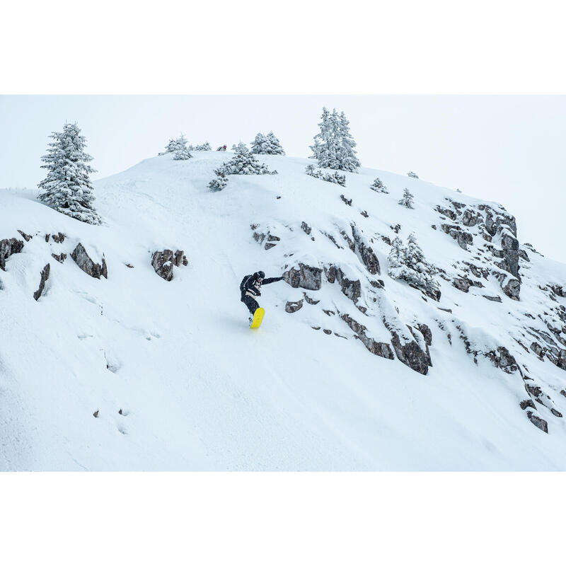 Erkek Snowboard Tulumu - Siyah - SNB 900 UP