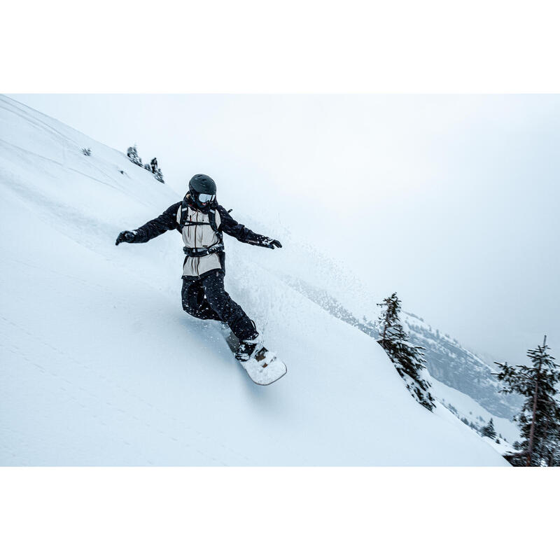 Placă snowboard allmountain freeride mixte - ALL ROAD 500 Gri